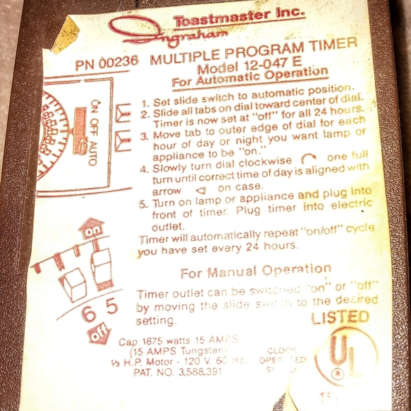 Toastmaster Multiple Program Timer - Picture 2 of 4
